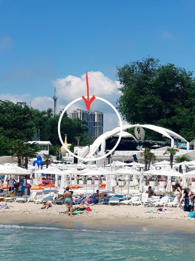 Видовая Квартира В Аркадии С Балконом โอเดสซา ภายนอก รูปภาพ